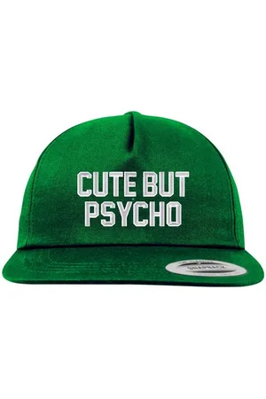Youth Designz Baseball Cap Cute but Psycho Unisex Snapback Cap mit modischer Logo Stickerei - Verkäufer: EmDa Trading GmbH