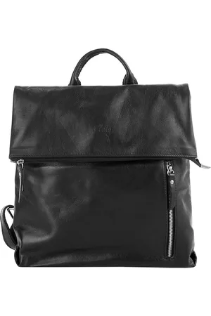Cluty Cityrucksack, echt Leder, Made in Italy