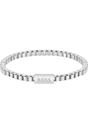 HUGO BOSS Armband Schmuck Edelstahl Armschmuck Venezianer CHAIN FOR HIM