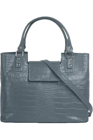 Cluty Henkeltasche, echt Leder, Made in Italy