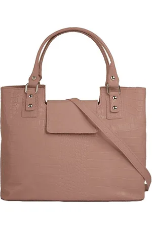 Cluty Henkeltasche, echt Leder, Made in Italy