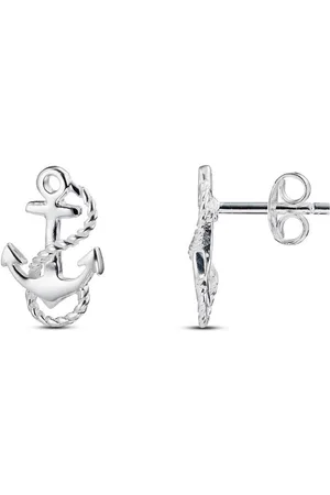 iz-el Paar Ohrstecker Ohrringe Silber Anker - Ohrstecker MEIN ANKER, 925 Sterling Silber - Verkäufer: