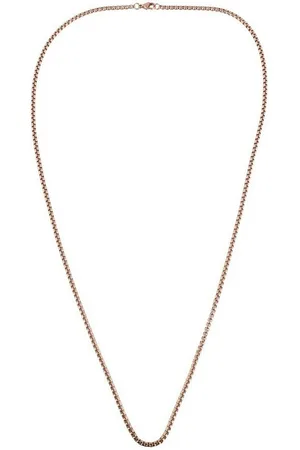 Akitsune Edelstahlkette Bacas Kette Gold 60 cm // 23.62 in - Verkäufer: Blackskies