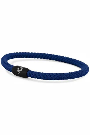 Akitsune Armband Silvus Nylon-Armband - Mattschwarz - Navyblau 21,50cm - Verkäufer: Blackskies