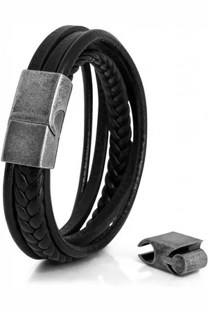 Akitsune Armband Pax Armband Silber - Schwarz 18cm - Verkäufer: Blackskies