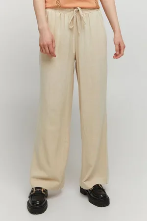 B YOUNG Stoffhose BYJOHANNA WIDE PANTS -20811509 Stoffhose aus Leinenmix - Verkäufer: meinemarkenmode