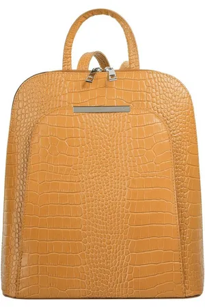 Cluty Cityrucksack, echt Leder, Made in Italy