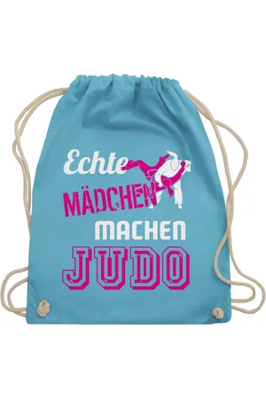 Shirtracer Turnbeutel Echte Mädchen machen Judo, Kampfsport - Verkäufer:
