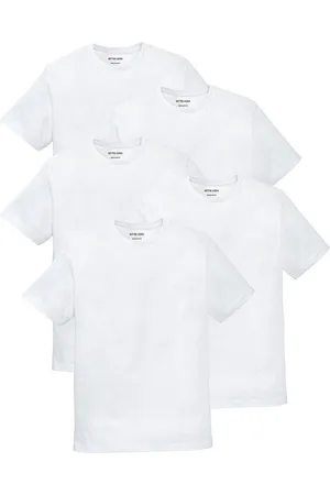 Otto Kern T-Shirt (5er-Pack) Kurzarmshirt aus hochwertiger, reiner Baumwolle - Verkäufer: Vorteilshop