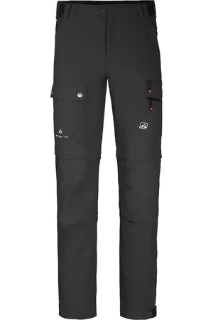 Bergson Outdoorhose FROSLEV Bermuda Zipp-Off Herren Wanderhose, recycelt, elastisch, 7 Taschen, Normalgrößen, schw - Verkäufer: