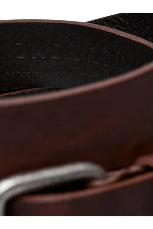 JACK & JONES Ledergürtel JACNARROW BELT LTN VEGETABLE TAN - Verkäufer: Barnstorfer Mode- & Sporthaus