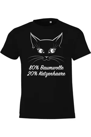 Youth Designz T-Shirt Katze Katzenhaare Kinder Shirt mit lustigem Spruch Aufdruck - Verkäufer: EmDa Trading GmbH