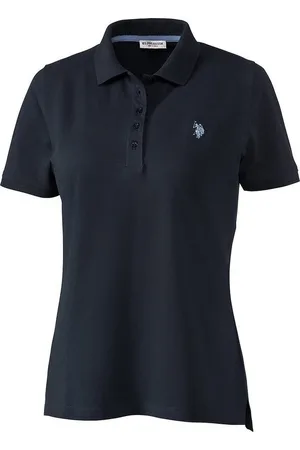 U.S. Polo Assn. Poloshirt Stretch-Piqué mit taillierte Passform - Verkäufer: Vorteilshop