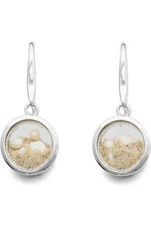 DUR Ohrring-Set Schmuck: Ohrring, Ohrhänger "Sandsturm"mit Strandsand O4835 - Verkäufer: Strandsandschmuck