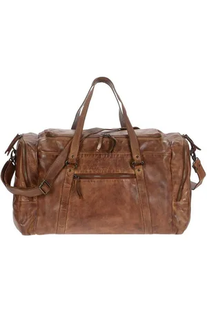 Bear Design Reisetasche "Max" Cow Lavato Leder, Sporttasche, für Damen und Herren, knautschiges Leder, used Look - Verkäufer: Ordnung und mehr