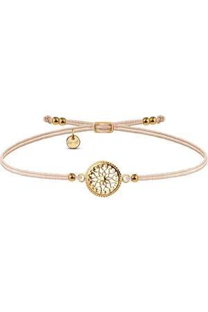 iz-el Armband Armband Gold Mandala - SONNENMANDALA, 925 Sterling Silber - Verkäufer: