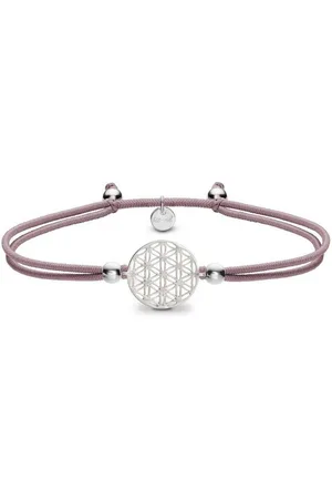 iz-el Armband GROSSE LEBENSBLUME Altrosa Twist 925