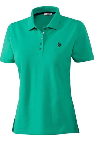 U.S. Polo Assn. Poloshirt Stretch-Piqué mit taillierte Passform - Verkäufer: Vorteilshop