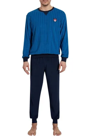 Götzburg Pyjama Herren Pyjama längsgestreift (1 tlg) - Verkäufer: MASKADOR GmbH (Herstellerverkauf)