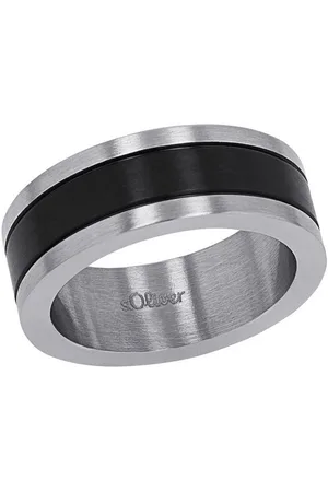 QS by s.Oliver Fingerring Ring für Herren, Edelstahl (Ring, 1-tlg) - Verkäufer: Amor GmbH