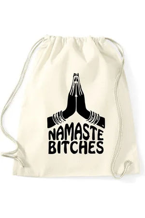 Youth Designz Turnbeutel Namaste Hand Baumwoll Tasche Turnbeutel, mit modischem Print - Verkäufer: EmDa Trading GmbH