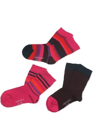 Camano Langsocken CA3822 (Packung, 3-Paar, 3 Paar) Kinder Socken, Jungen & Mädchen mit Baumwolle, Kindersocken - Verkäufer: chic4home