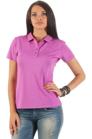 Island Green Poloshirt Poloshirt Damen Top modisches Polo-Shirt Tennis T-Shirt bunt (1-tlg) atmungsaktiv - Verkäufer: Best-Deal-Market
