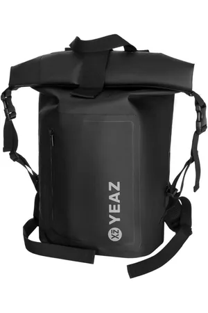 YEAZ Rucksack STOCKHOLM Wasserfester Rucksack weißes Logo (1-tlg), Wasserfester Rucksack weißes Logo - Verkäufer: Lifestyle Delights