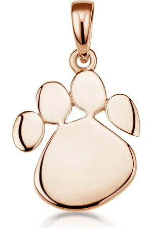 Materia Kettenanhänger Tier Pfote Rosegold KA-408, 925 Sterling Silber, rosevergoldet - Verkäufer: Schmuck