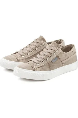 ELBSAND Sneaker Schnürhalbschuh, Freizeitschuh aus Textil, Used-Look VEGAN
