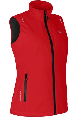 Bergson Regenjacke HELLI THERMO Weste Damen Regenweste, Netzfutter, 12000 mm Wassersäule, Normalgrößen, sal - Verkäufer:
