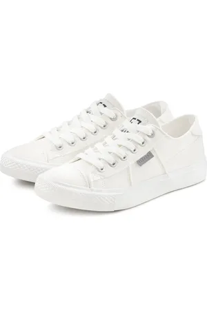 ELBSAND Sneaker Schnürhalbschuh, Freizeitschuh aus Textil, Used-Look VEGAN