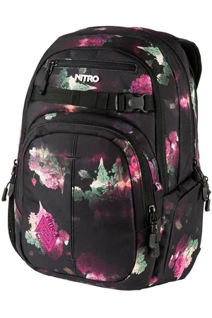 Nitro Schulrucksack Chase, Alltagsrucksack, Rucksack für Freizeit, Schule, Arbeit und Reise