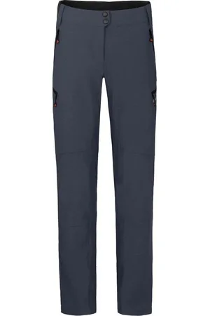Bergson Outdoorhose VALLI Damen Radhose, robust, elastisch, Normalgrößen, grau/blau - Verkäufer: