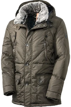 Lerros Parka sportives Design mit lässigen Neon-Elementen - Verkäufer: Vorteilshop