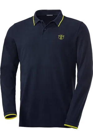 CHIEMSEE Langarm-Poloshirt aus formstabilem Baumwoll-Piqué - Verkäufer: Vorteilshop
