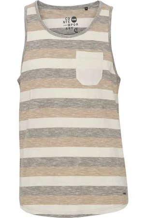 Solid Tanktop SDWhicco ärmelloses Shirt mit Streifen - Verkäufer: meinemarkenmode
