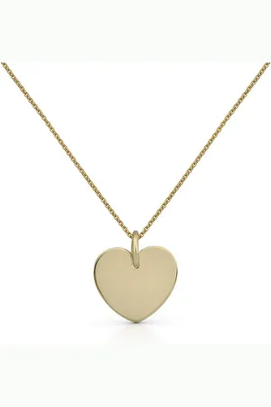Orolino Kette mit Anhänger Gold 375 mit Herz-Anhänger 40/42cm lang