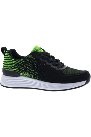 ARA Herren Sneaker CHICAGO Knit-Stretch 11-13601-03 blue/neon green Sneaker - Verkäufer: DerSchuhhaendler