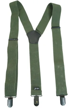 Mil-tec Ledergürtel US Hosenträger mit Clip - Verkäufer: Bundeswehr und mehr
