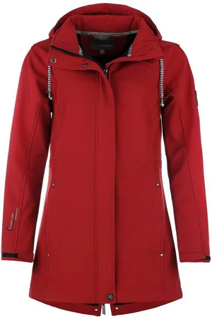 Blue Wave Softshellmantel Damen Softshelljacke Birgit - Outdoor-Jacke mit abnehmbarer Kapuze - Verkäufer: tomBrook GmbH