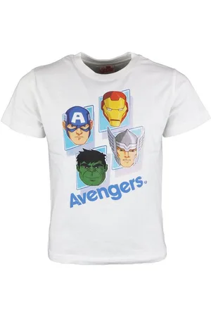 Marvel T-Shirt Avengers Kinder Jungen Shirt Gr. 104 bis 134 - Verkäufer: WS-Trend