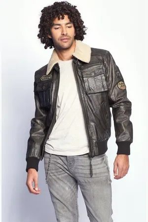 Mustang Lederjacke Karlstad
