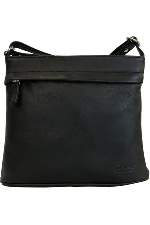 Cinino Handtasche Alessia (1-tlg), Umhängetasche Ledertasche mit verstellbaren Schulterriemen - Verkäufer: