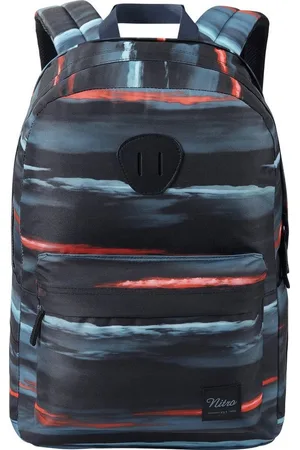 Nitro Freizeitrucksack Urban Plus, Daypack, Streetpack im Retro-Look, Alltagsrucksack, Schulrucksack