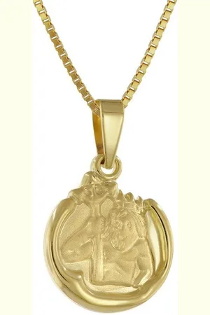 trendor Kette mit Anhänger Wassermann Sternzeichen Gold 333/8K mit goldplattierter Kette - Verkäufer: uhrcenter