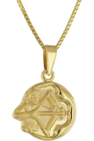 trendor Kette mit Anhänger Schütze Sternzeichen Gold 333/8K mit goldplattierter Kette - Verkäufer: uhrcenter