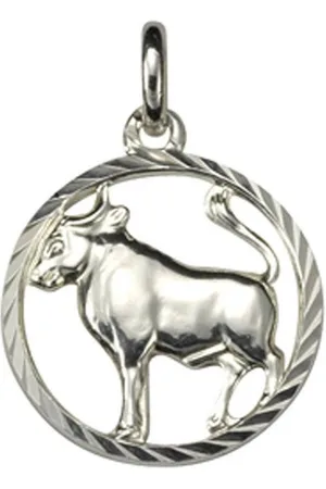 vivance collection Kettenanhänger 925/- Sterling Silber Sternzeichen Stier