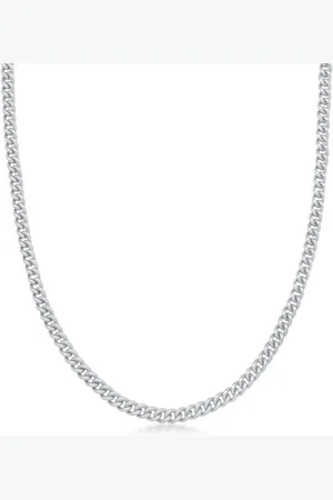 Elli Kette ohne Anhänger Grobe Panzerkette Knebelverschluß Unisex 925 Silber - Verkäufer: JULIE & GRACE GmbH