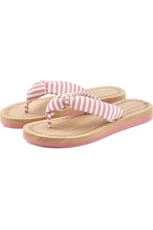 ELBSAND Badezehentrenner Sandale, Pantolette, Badeschuh ultraleicht VEGAN